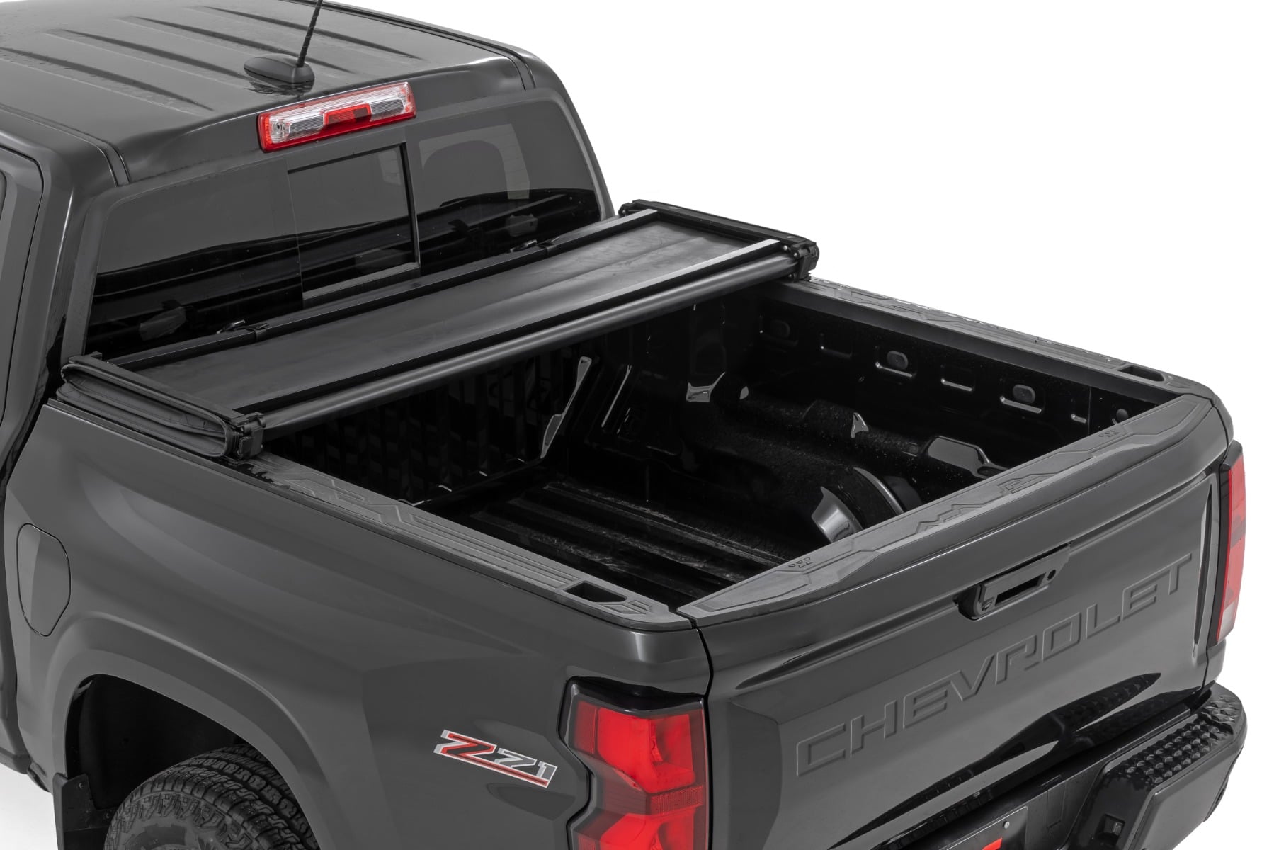 Soft Tri-Fold Bed Cover | 5' Bed | Chevy/GMC Canyon/Colorado 2WD/4WD (23-26) by Rough Country
