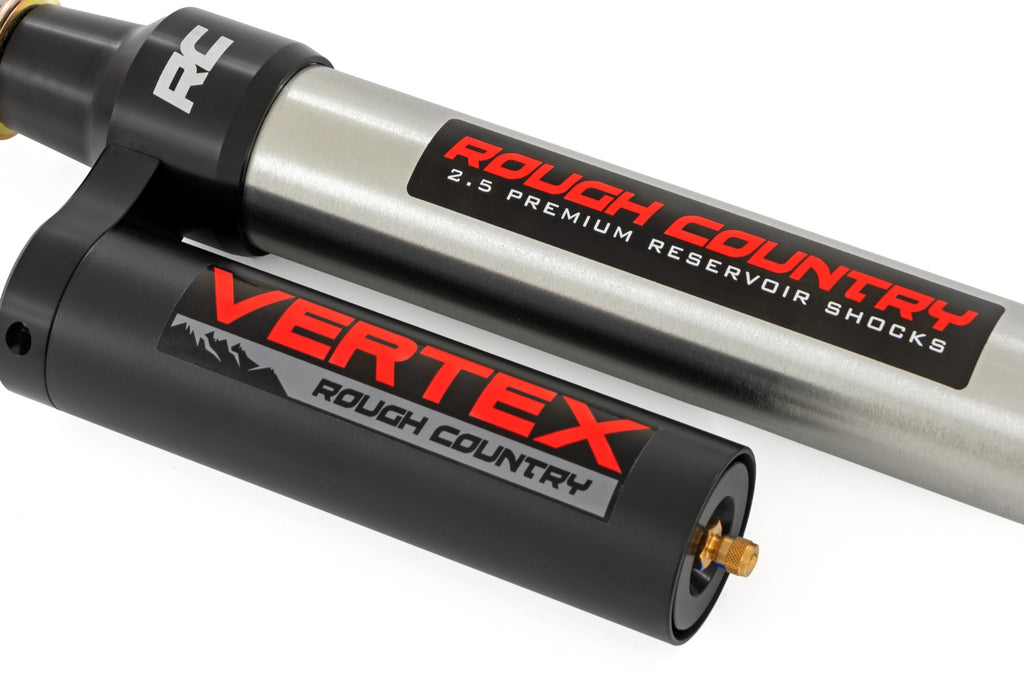 Vertex 2.5 Reservoir Rear Shocks | 2-3.5" | Toyota Tacoma 4WD (2024-2026) by Rough Country