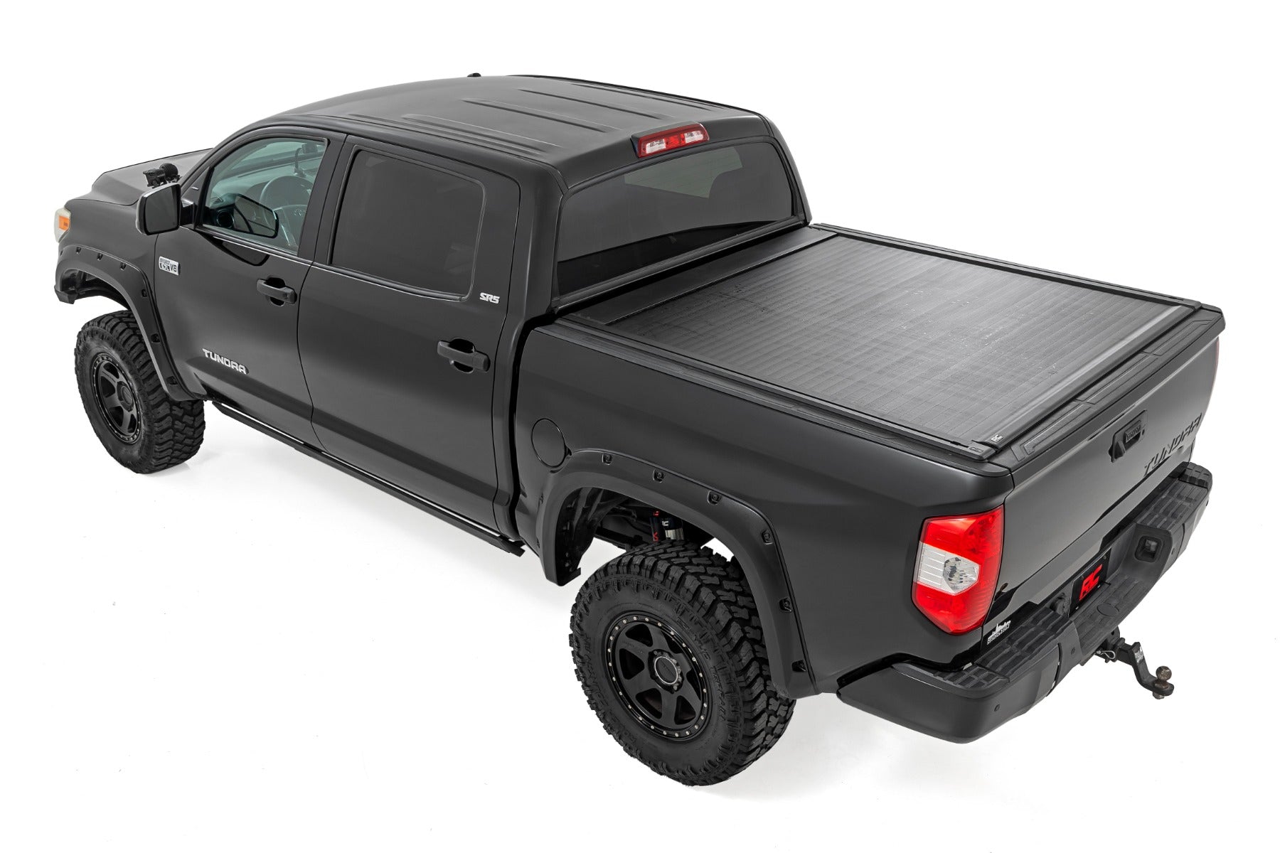 Powered Retractable Bed Cover | 5'7" Bed | Toyota Tundra (07-21) by Rough Country