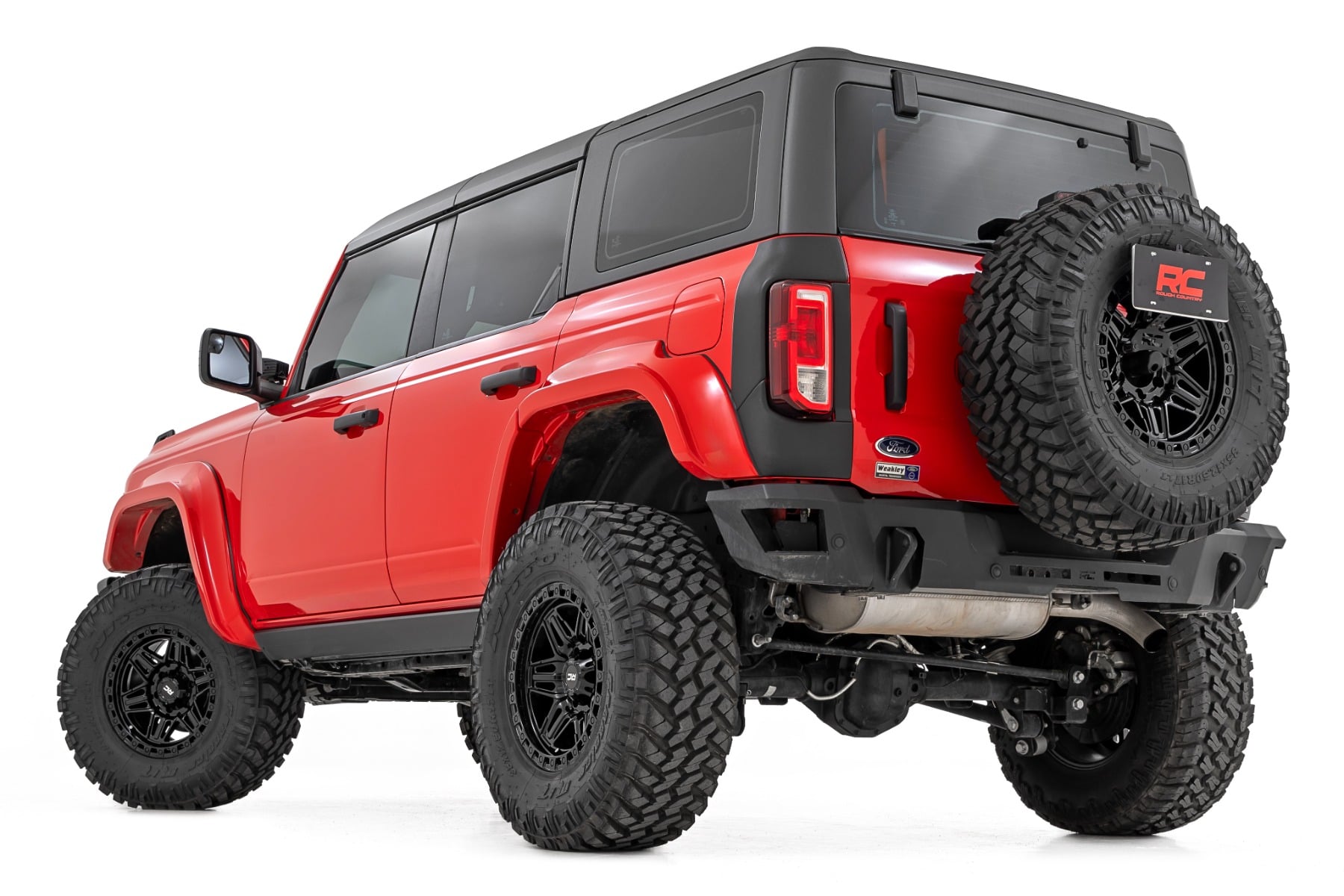 Power Running Boards | HT-Series | 4 Door | Ford Bronco (2021-2026) by Rough Country