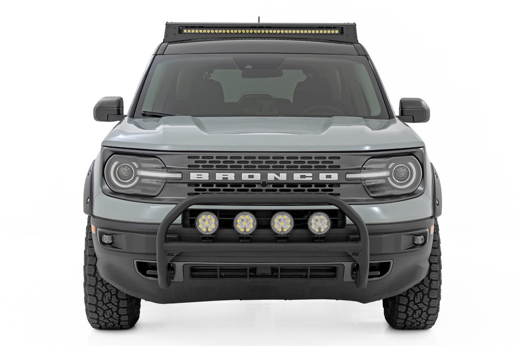 Nudge Bar | w/ Tow Hooks | Spectrum Series LED | Ford Bronco Sport 4WD (21-24) by Rough Country