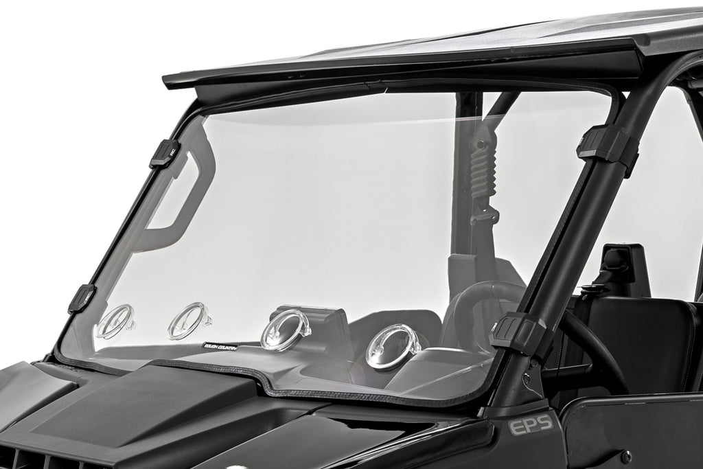Vented Full Windshield | Scratch Resistant | Segway UT10 P by Rough Country