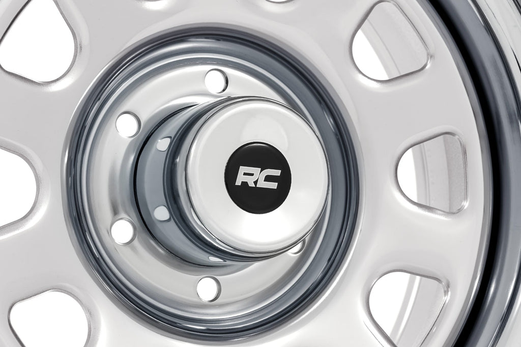 Chrome Center Cap | Closed | 3.30 Bore by Rough Country