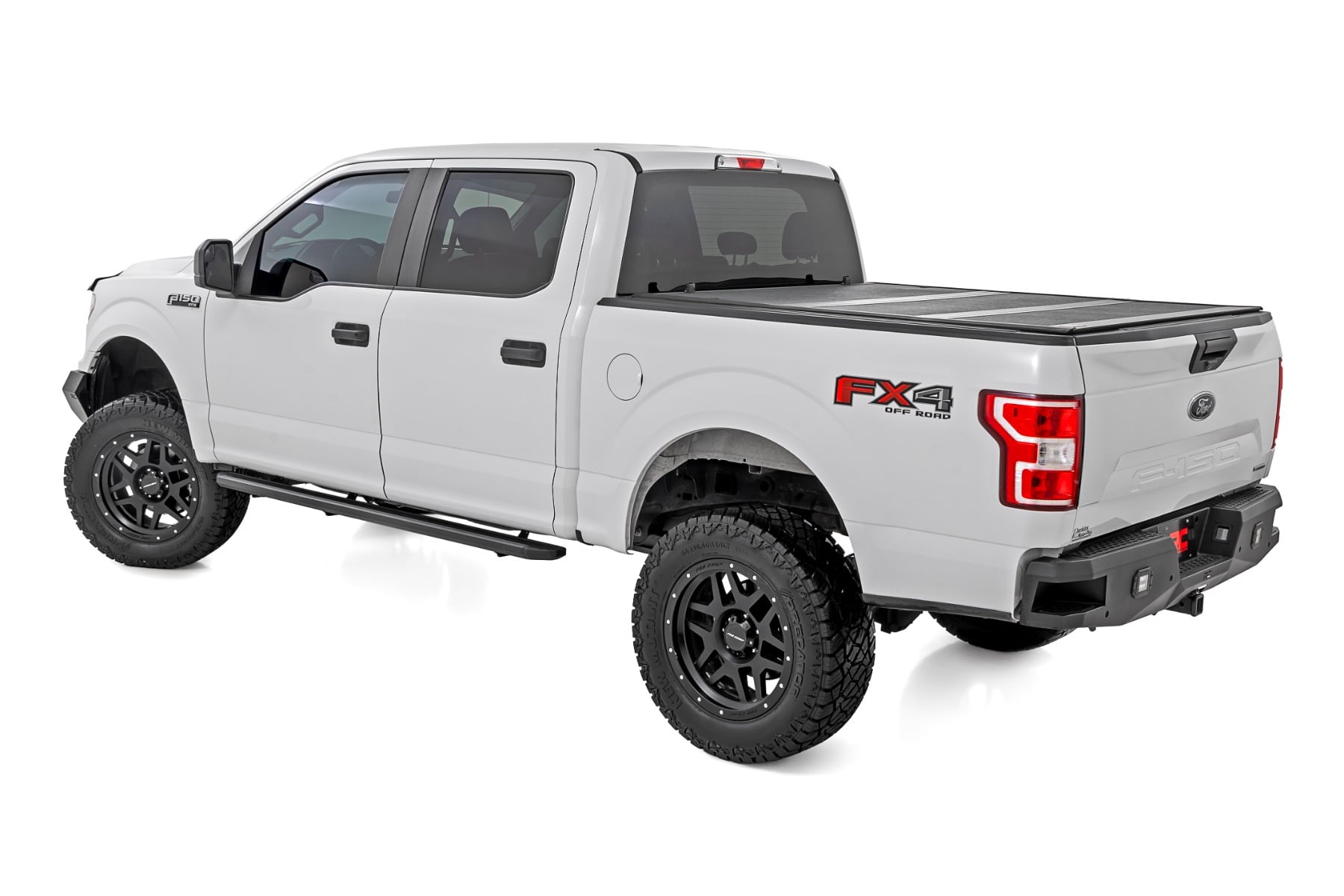 Multi-Color LED Running Boards | Crew Cab | Ford F-150/Lightning/F-250/F-350/Raptor (15-26) by Rough Country