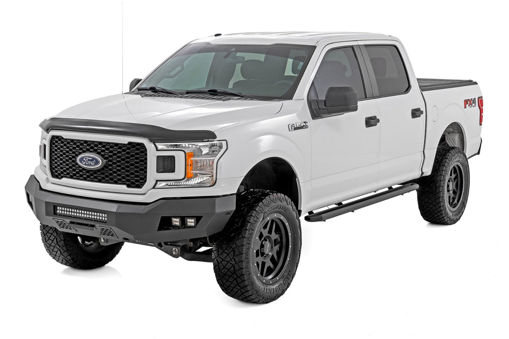 Multi-Color LED Running Boards | Crew Cab | Ford F-150/Lightning/F-250/F-350/Raptor (15-26) by Rough Country