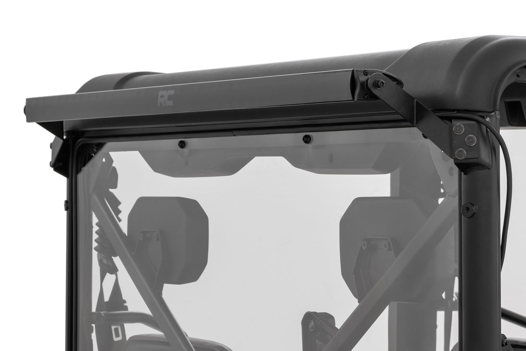 LED Light Kit | Rear Mount | 50" Black-Series Single Row | CFMOTO UFORCE U10 Pro by Rough Country