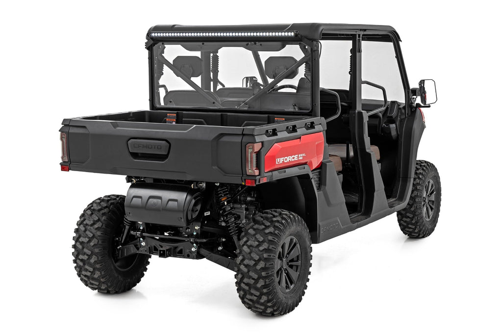 LED Light Kit | Rear Mount | 50" Black-Series Single Row | CFMOTO UFORCE U10 Pro by Rough Country