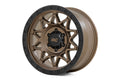 Rough Country 78 Series Wheel | Simulated Beadlock | Bronze/Black | 18x9 | 8x6.5 | -12mm by Rough Country