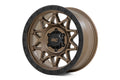 Rough Country 78 Series Wheel | Simulated Beadlock | Bronze/Black | 18x9 | 5x5 | 0mm by Rough Country