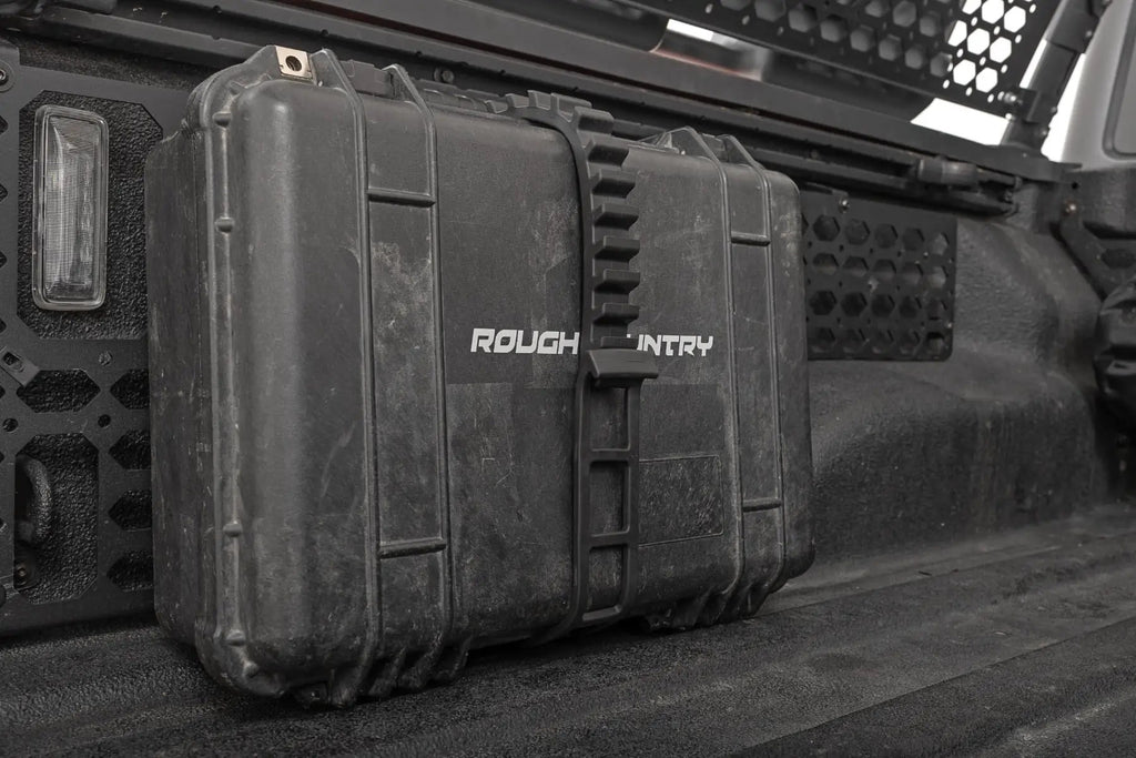 Rubber Molle Panel Clamp Kit | Universal | Up to 15" | 2-Clamp Sets by Rough Country