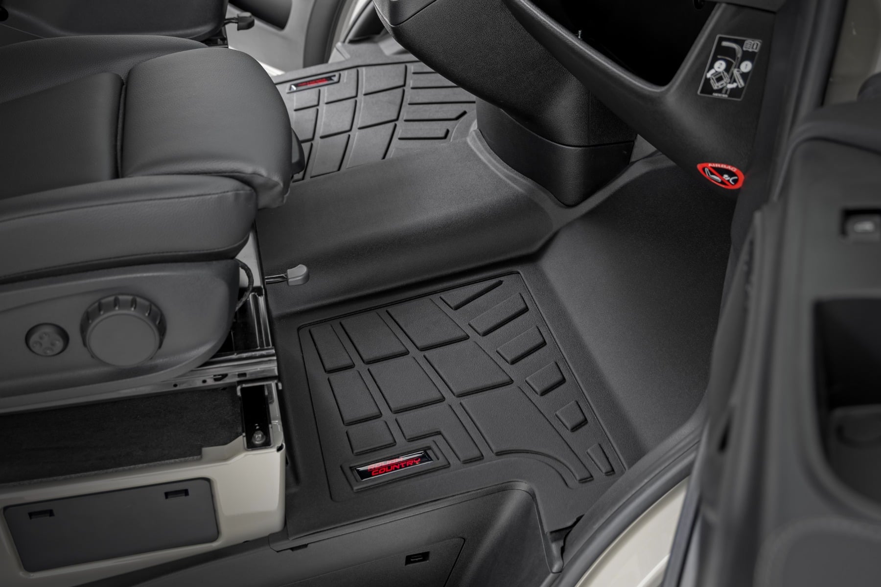 Sure-Fit Floor Mats | Front | Mercedes-Benz Sprinter 3500/Sprinter 3500XD (19-26) by Rough Country