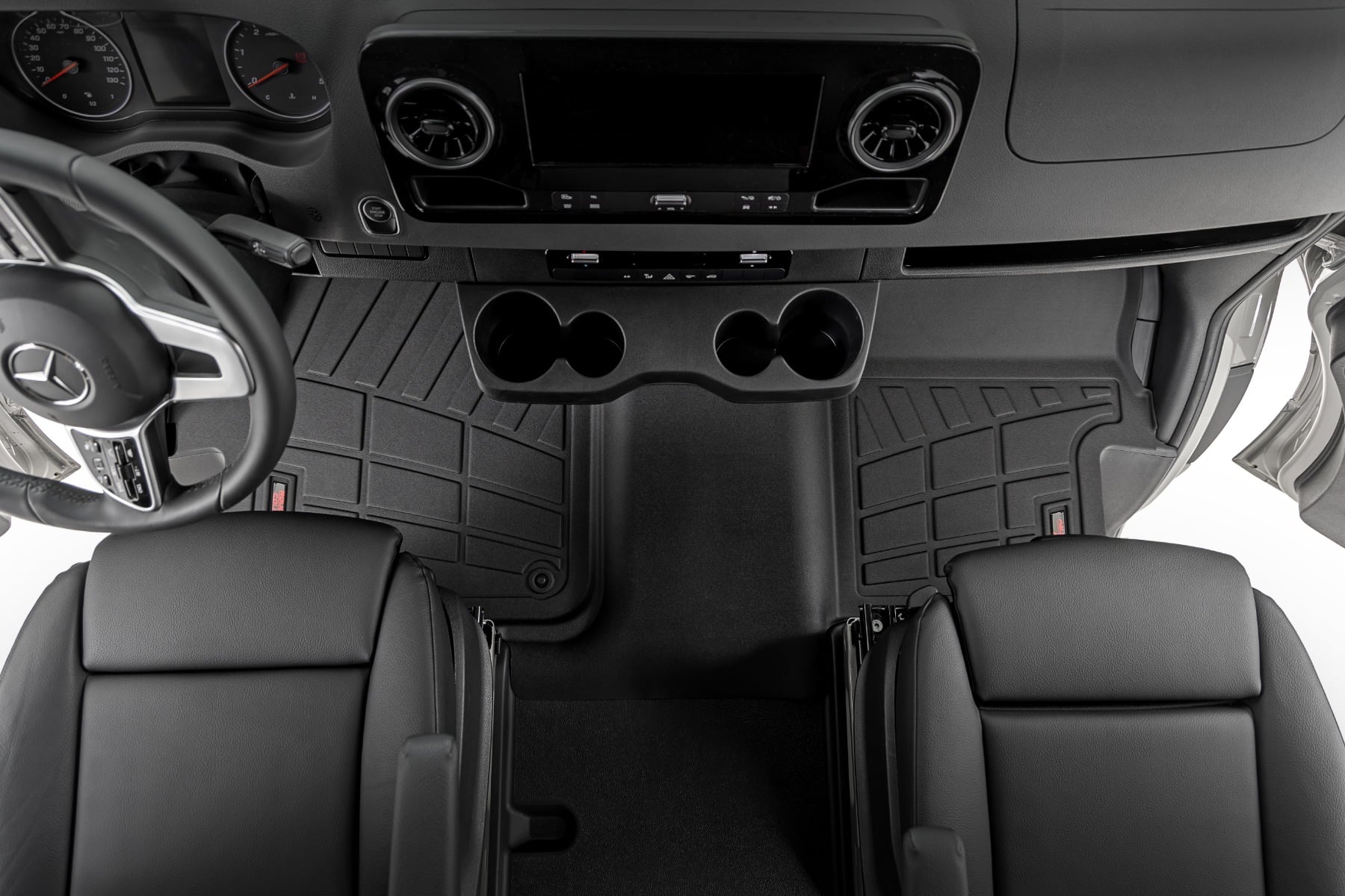 Sure-Fit Floor Mats | Front | Mercedes-Benz Sprinter 3500/Sprinter 3500XD (19-26) by Rough Country