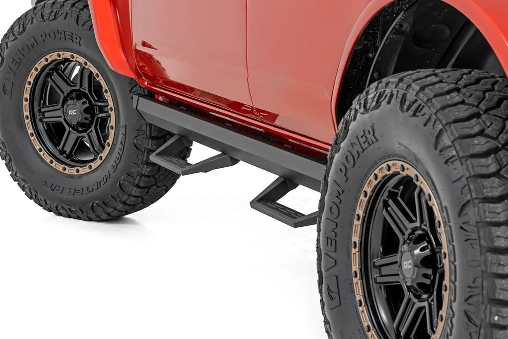 SRL2 Adjustable Aluminum Step | 4-Door | Ford Bronco 4WD (2021-2026) by Rough Country