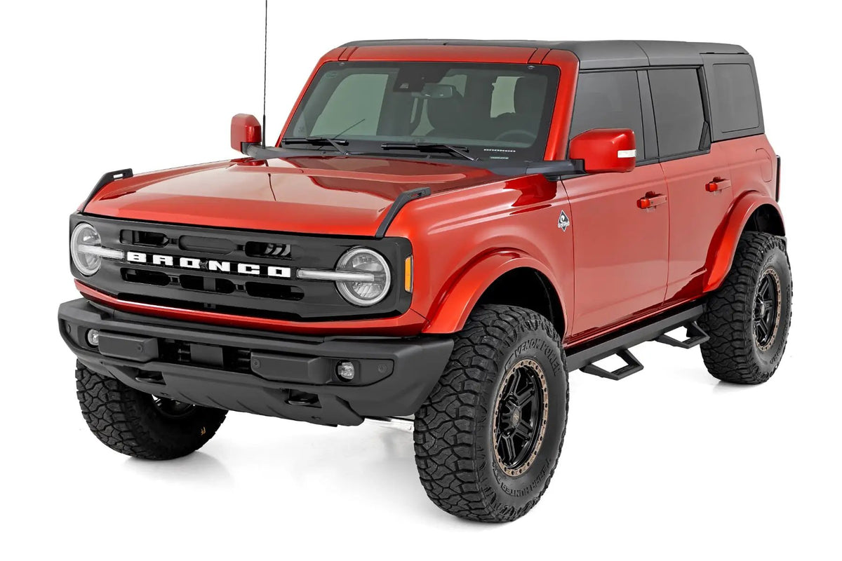 SRL2 Adjustable Aluminum Step | 4-Door | Ford Bronco 4WD (2021-2026) by Rough Country