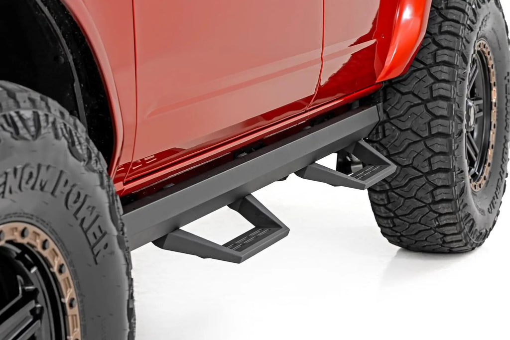SRL2 Adjustable Aluminum Step | 4-Door | Ford Bronco 4WD (2021-2026) by Rough Country