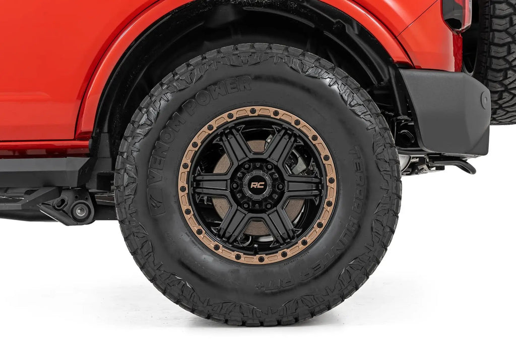 SRL2 Adjustable Aluminum Step | 4-Door | Ford Bronco 4WD (2021-2026) by Rough Country