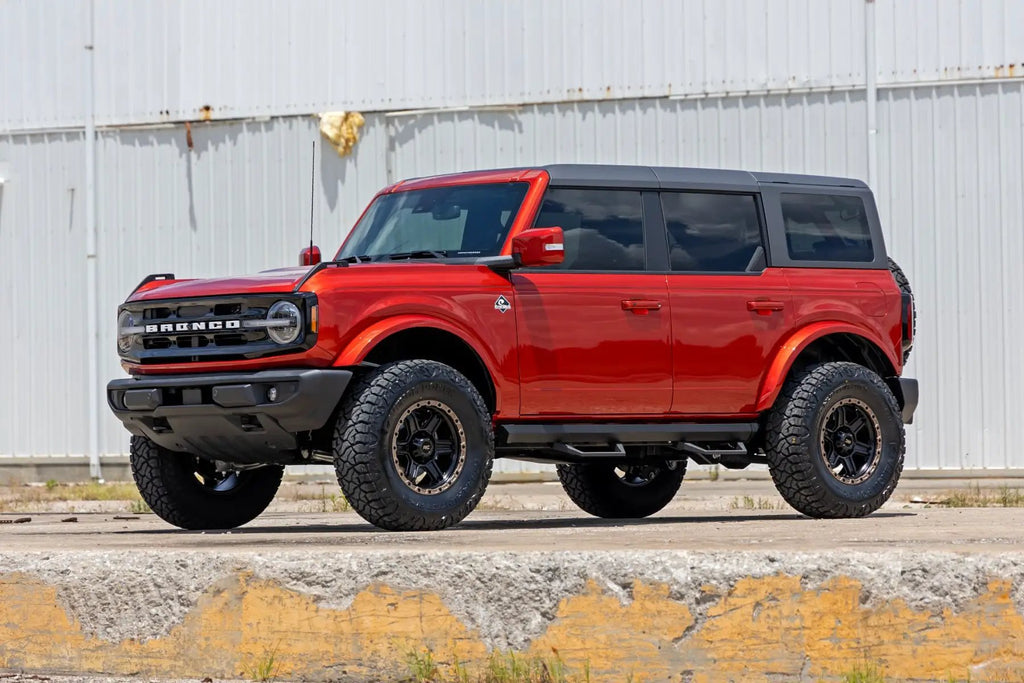 SRL2 Adjustable Aluminum Step | 4-Door | Ford Bronco 4WD (2021-2026) by Rough Country