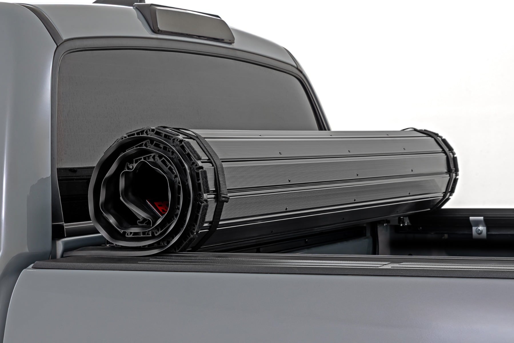 Hard Roll Up Bed Cover | 5'7" Bed | Toyota Tundra 2WD/4WD (2007-2021) by Rough Country