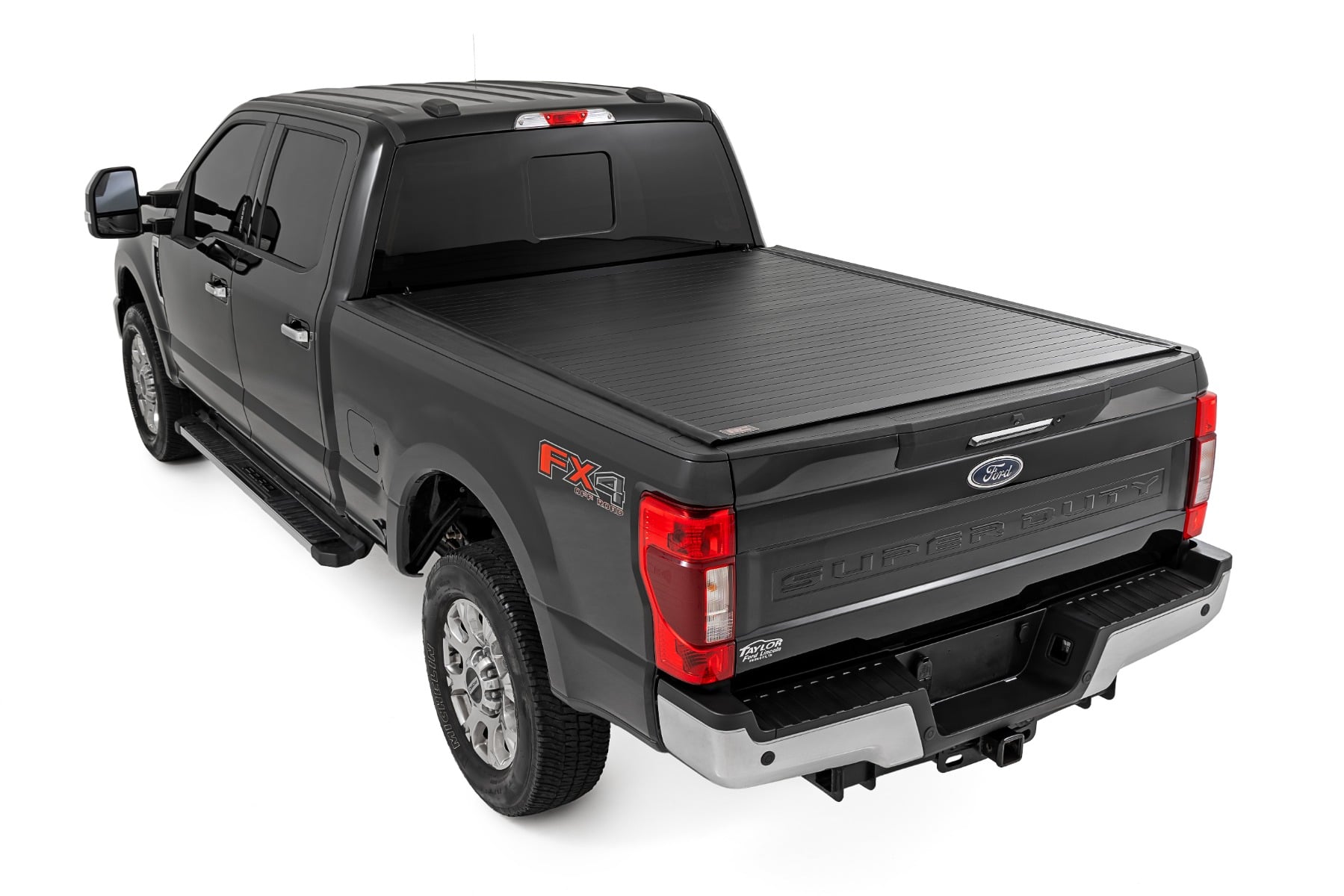 Hard Roll Up Bed Cover | 6'10" Bed | Ford F-250/F-350 Super Duty (17-26) by Rough Country