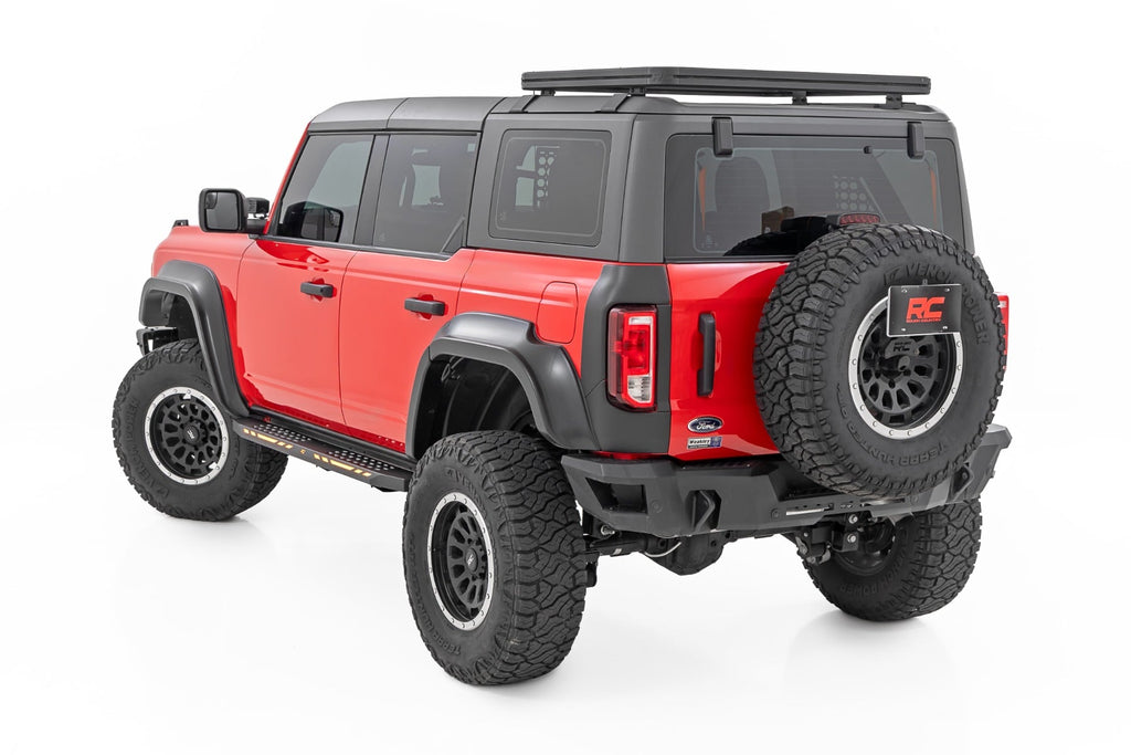 AC2 Running Boards | Amber/White | 4-Door | Ford Bronco 4WD (2021-2026) by Rough Country