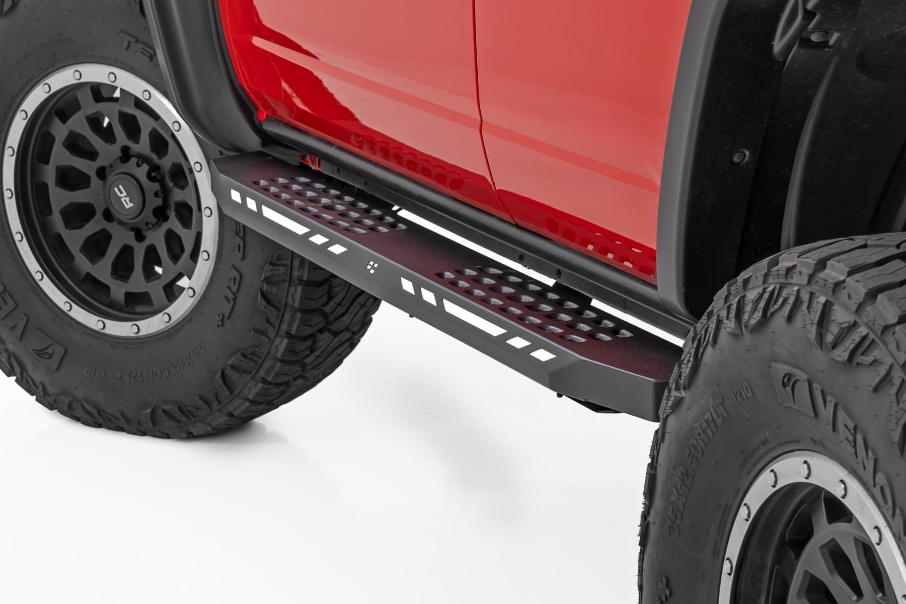 AC2 Running Boards | Amber/White | 4-Door | Ford Bronco 4WD (2021-2026) by Rough Country