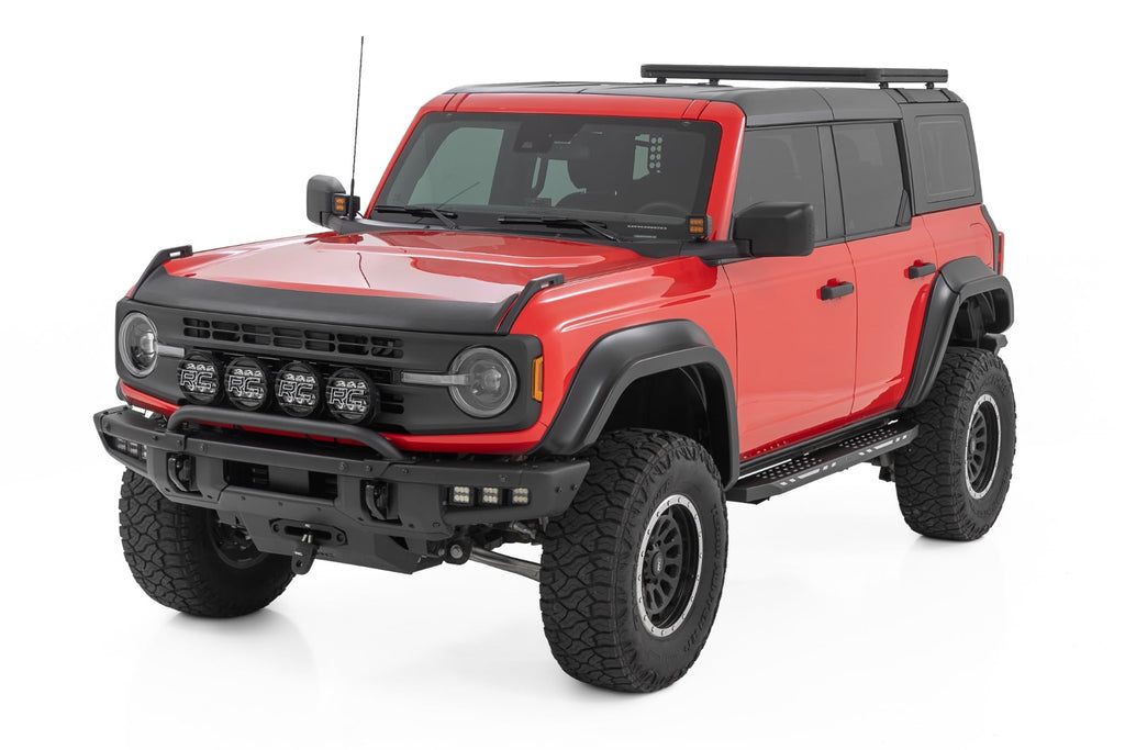 AC2 Running Boards | Amber/White | 4-Door | Ford Bronco 4WD (2021-2026) by Rough Country