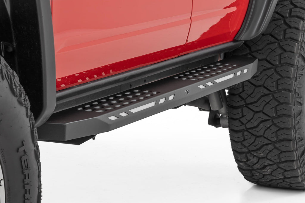 AC2 Running Boards | Amber/White | 4-Door | Ford Bronco 4WD (2021-2026) by Rough Country