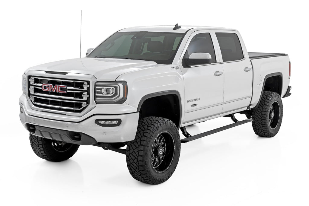 Power Running Boards | HT-Series | Crew Cab | Chevy/GMC 1500/2500HD/3500HD 2WD/4WD by Rough Country