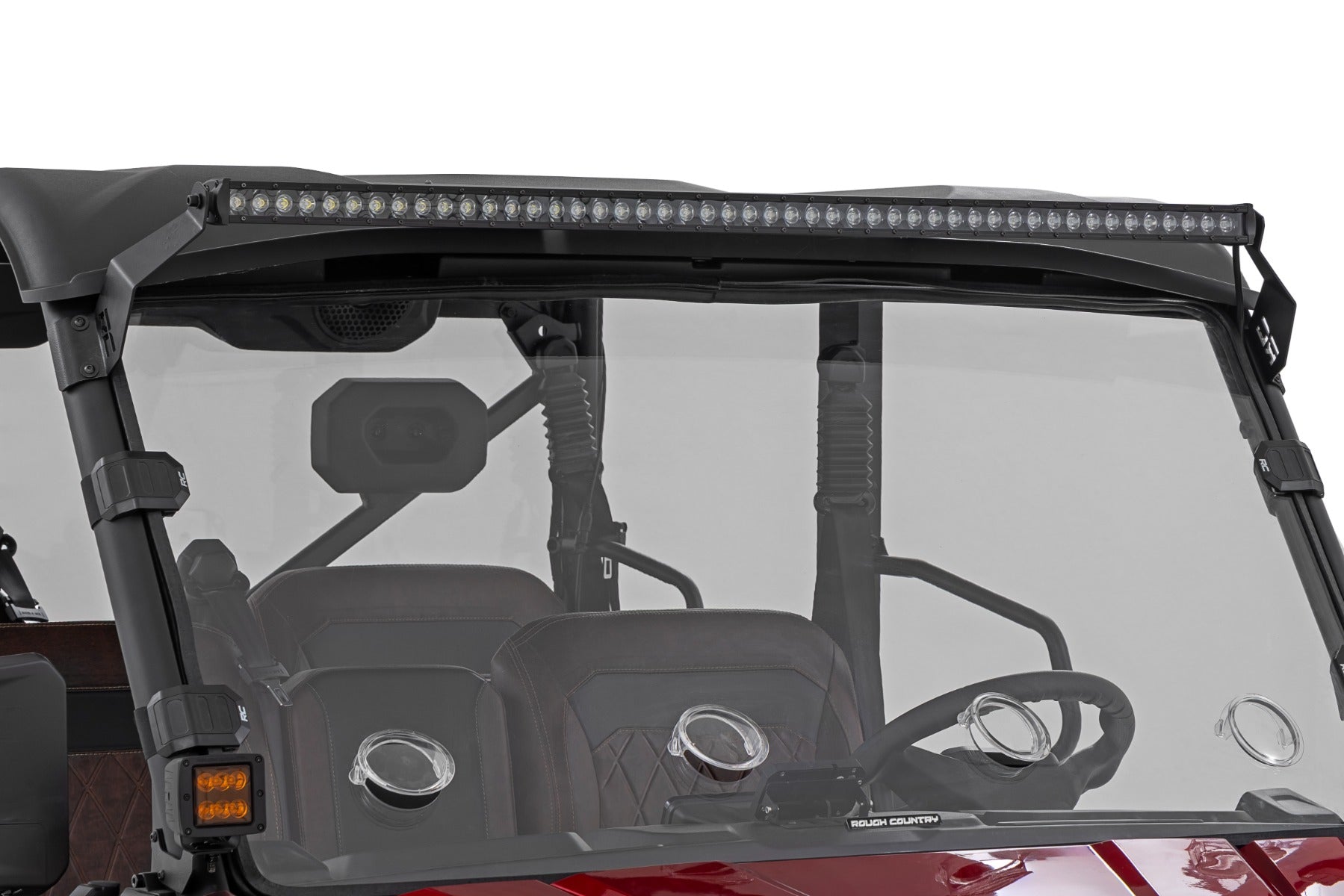 LED Light Mount | 50" Spectrum Series Single Row | CFMOTO UFORCE U10 Pro by Rough Country
