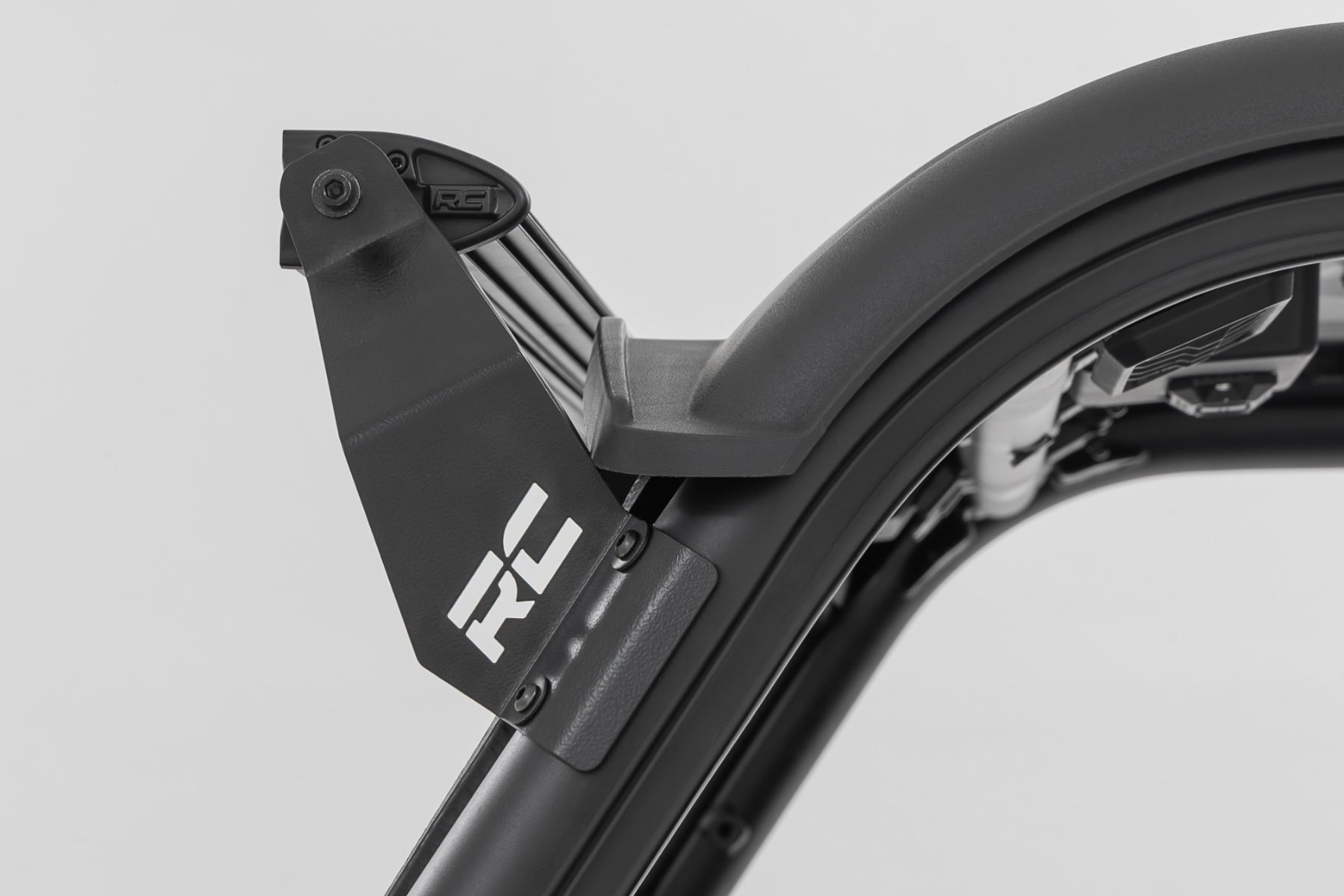 LED Light Mount | 50" Black Single Row | CFMOTO UFORCE U10 Pro by Rough Country