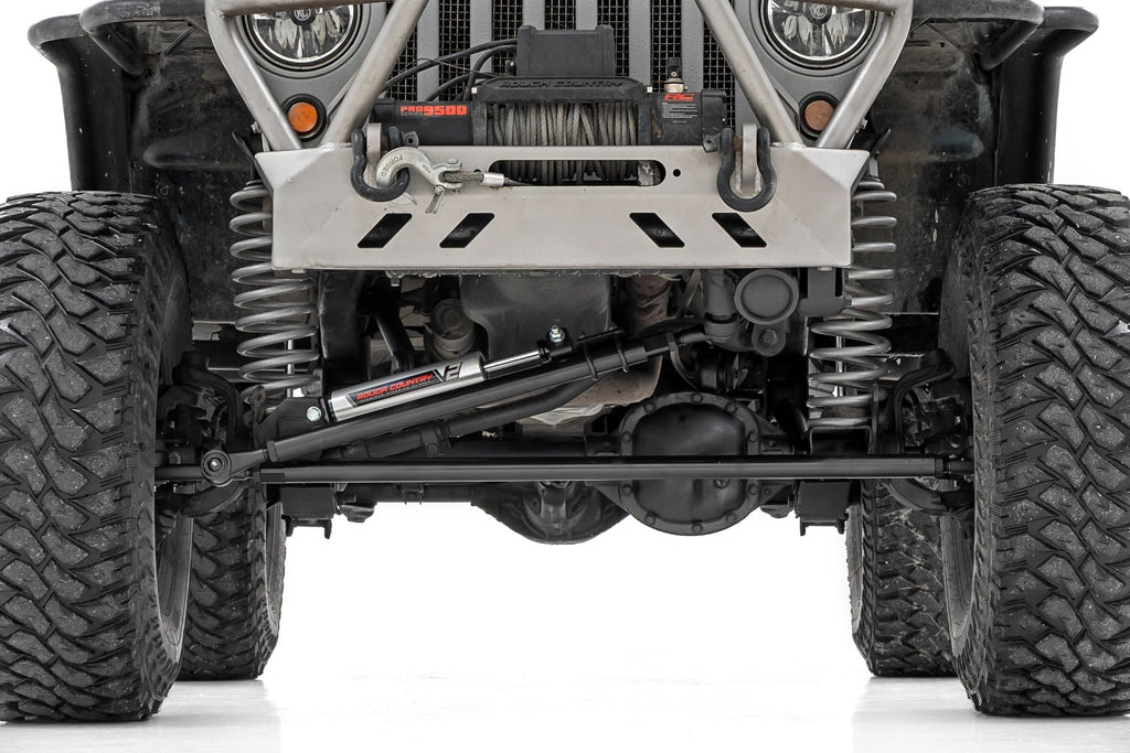 HD Steering Kit | V2 Stabilizer Combo | Jeep Cherokee XJ/Comanche MJ/Wrangler TJ by Rough Country