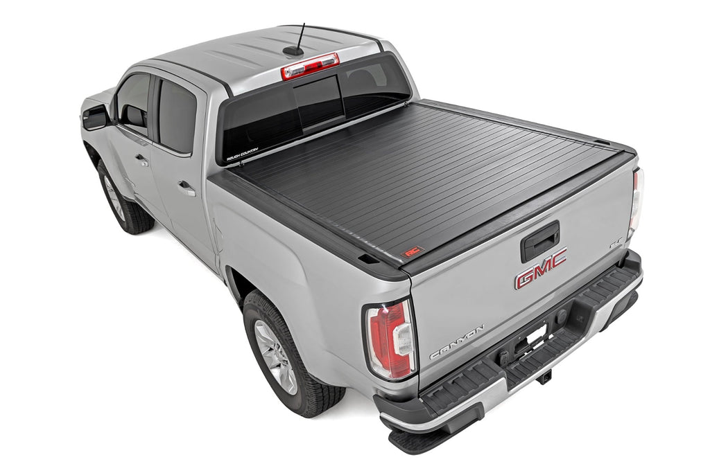Hard Roll Up Bed Cover | 5' Bed | Chevy/GMC Canyon/Colorado 2WD/4WD (15-22) by Rough Country
