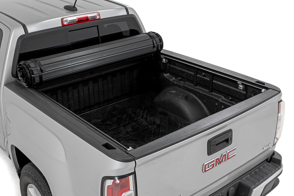 Hard Roll Up Bed Cover | 5' Bed | Chevy/GMC Canyon/Colorado 2WD/4WD (15-22) by Rough Country