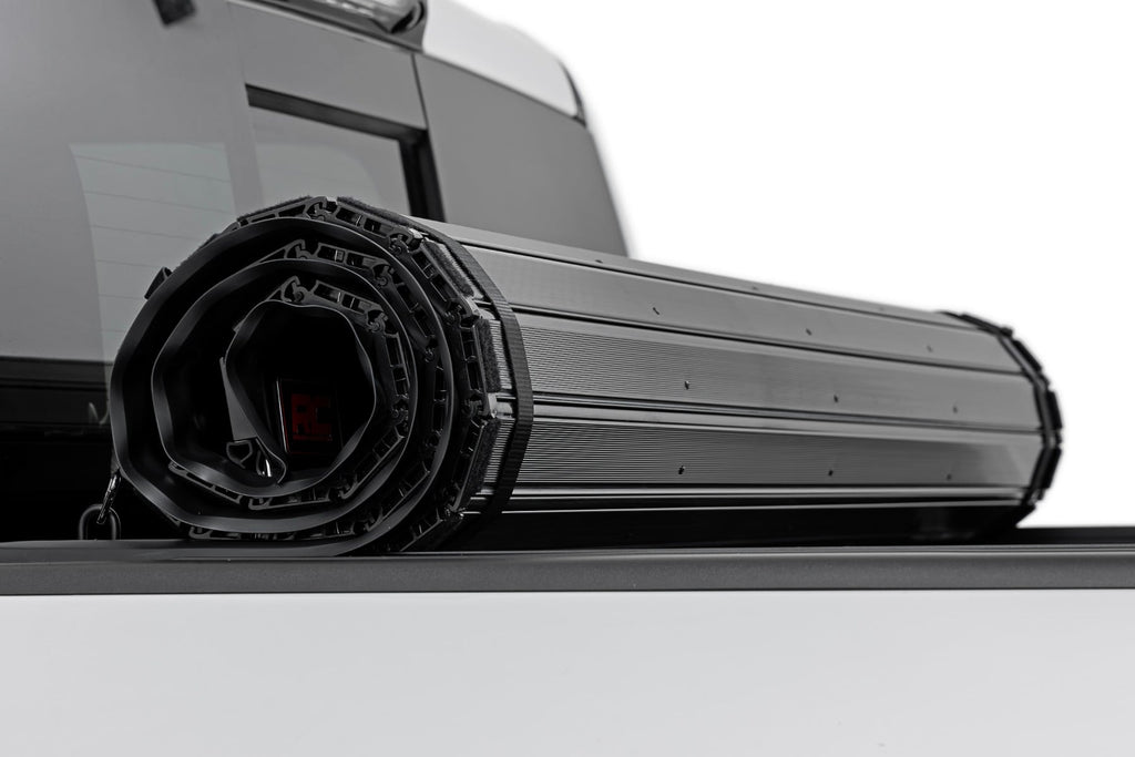 Hard Roll Up Bed Cover | 5'7" Bed | Ram 1500 (19-26)/1500 TRX (21-24) by Rough Country