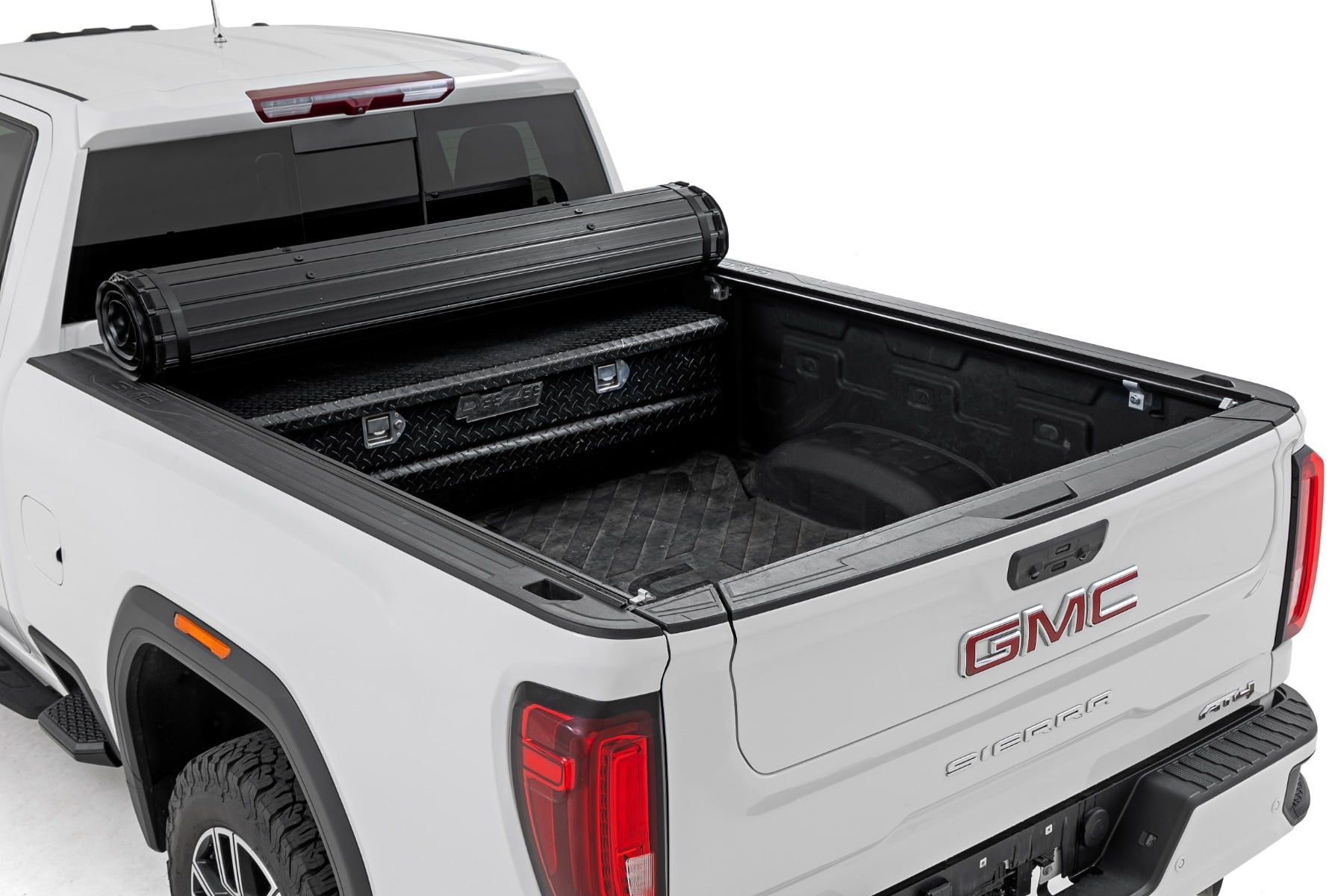 Hard Roll Up Bed Cover | 6'9" Bed | Chevy/GMC Silverado/Sierra 2500HD/3500HD (20-26) by Rough Country