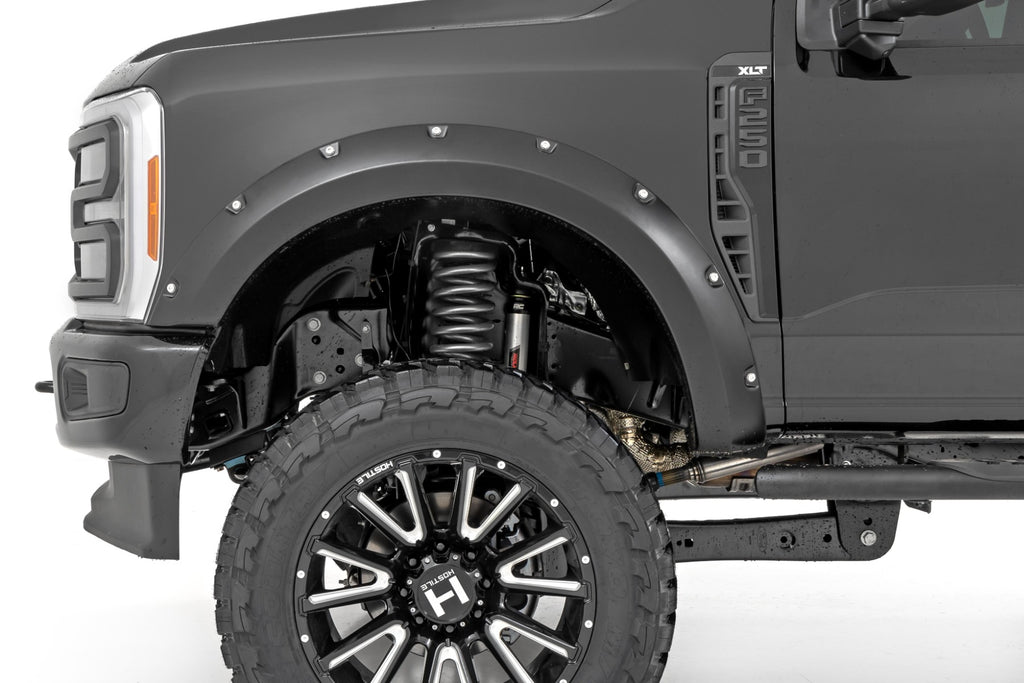 Pocket Fender Flares | Ford F-250/F-350 Super Duty 2WD/4WD (2023-2026) by Rough Country