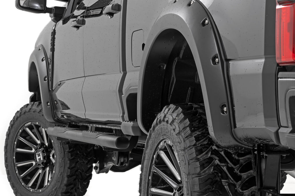Pocket Fender Flares | Ford F-250/F-350 Super Duty 2WD/4WD (2023-2026) by Rough Country