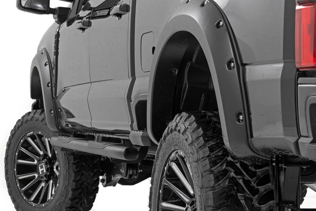 Pocket Fender Flares | Ford F-250/F-350 Super Duty 2WD/4WD (2023-2026) by Rough Country