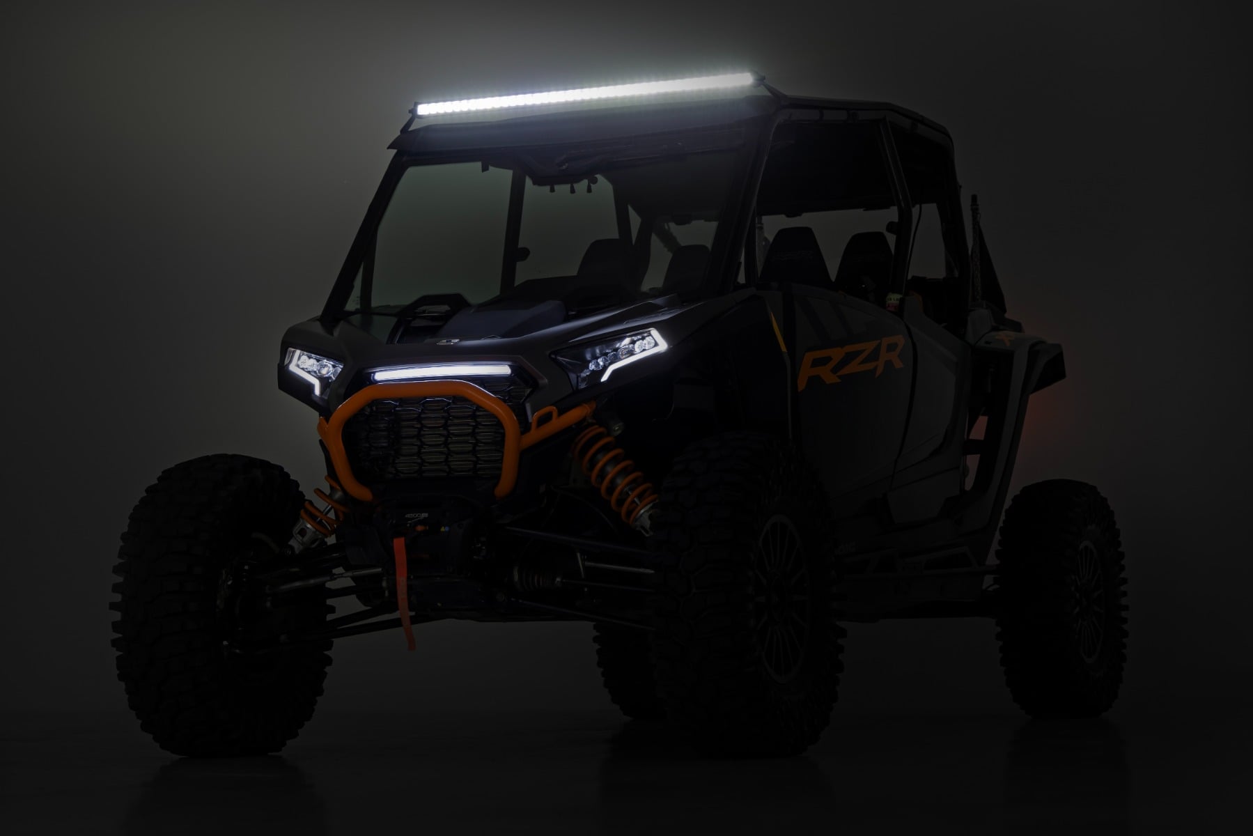 LED Light Kit | Front Mount | 40" Spectrum Single Row | Polaris RZR XP 4 1000 (2024) by Rough Country