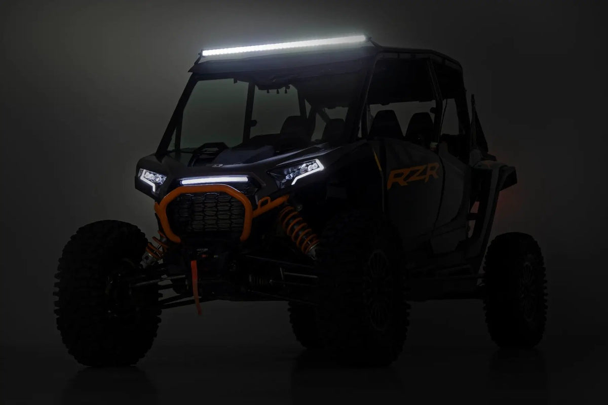 LED Light Kit | Front Mount | 40" Spectrum Single Row | Polaris RZR XP 4 1000 (2024) by Rough Country