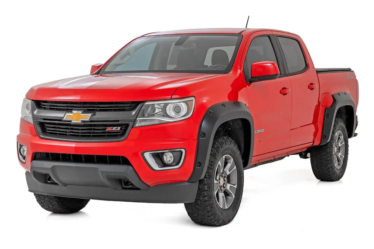 Pocket Fender Flares | 5' Bed | Chevy Colorado 2WD/4WD (2015-2022) by Rough Country