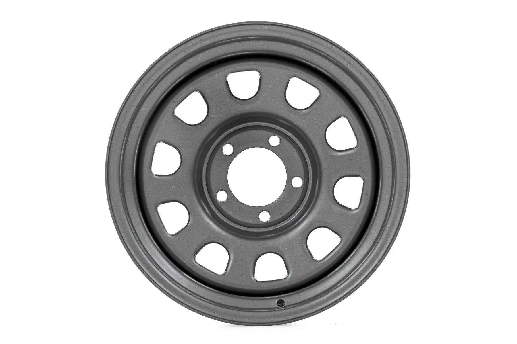 Steel Wheel | Gray | 17x9 | 5x5 | 3.30 Bore | -12 by Rough Country