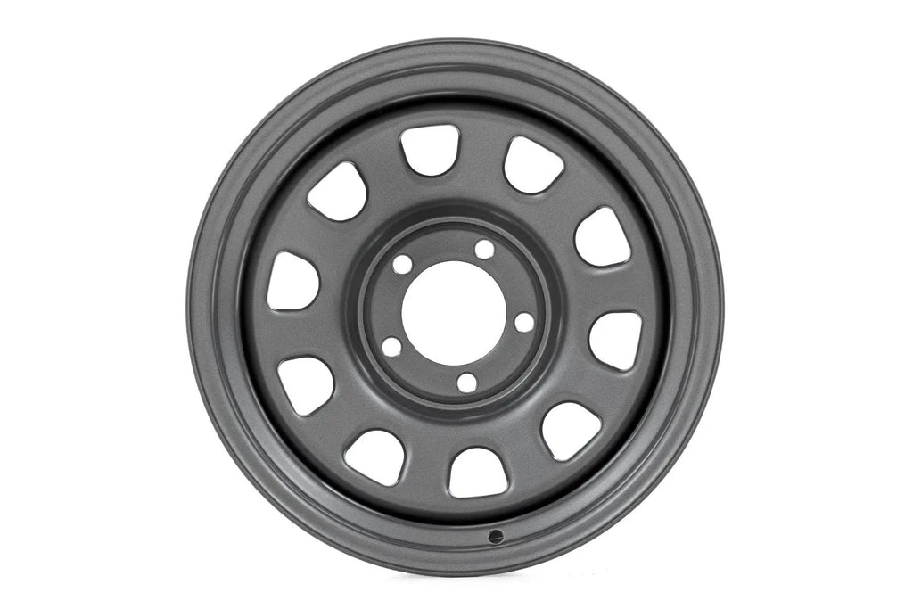 Steel Wheel | Gray | 17x9 | 5x5 | 3.30 Bore | -12 by Rough Country