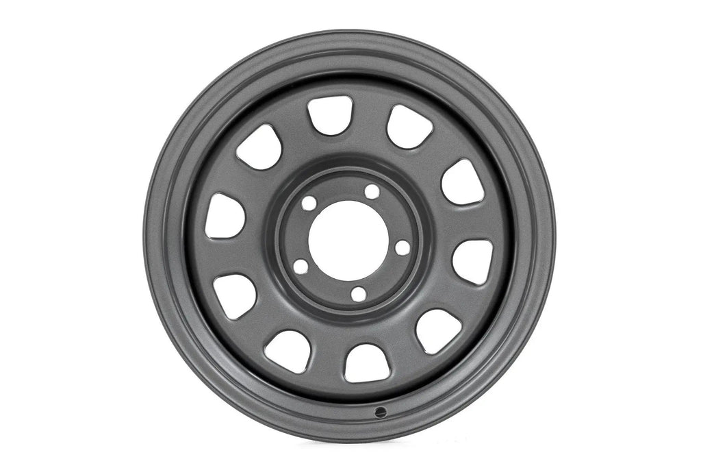 Steel Wheel | Gray | 17x9 | 5x5 | 3.30 Bore | -12 by Rough Country