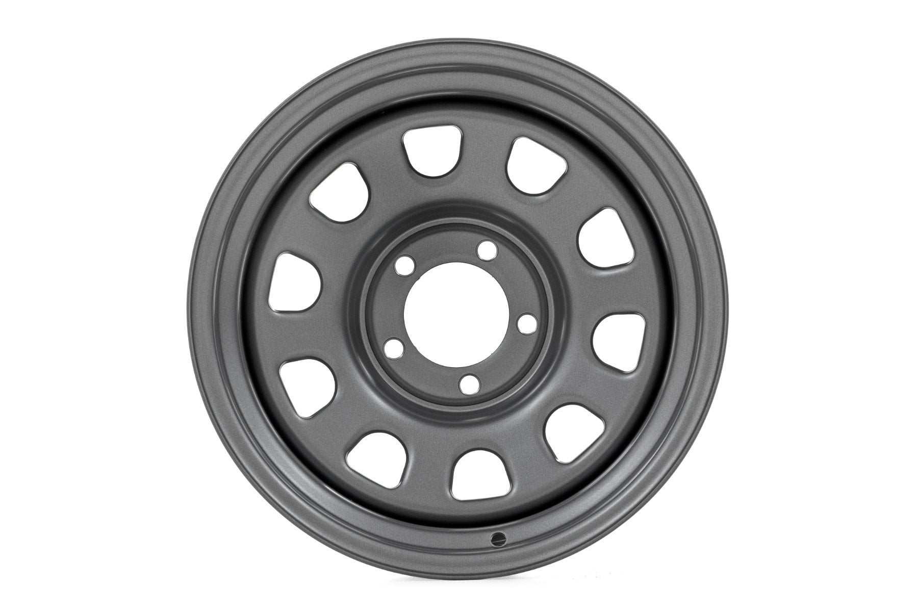 Steel Wheel | Gray | 15x10 | 5x4.5 | 3.30 Bore | -39 by Rough Country