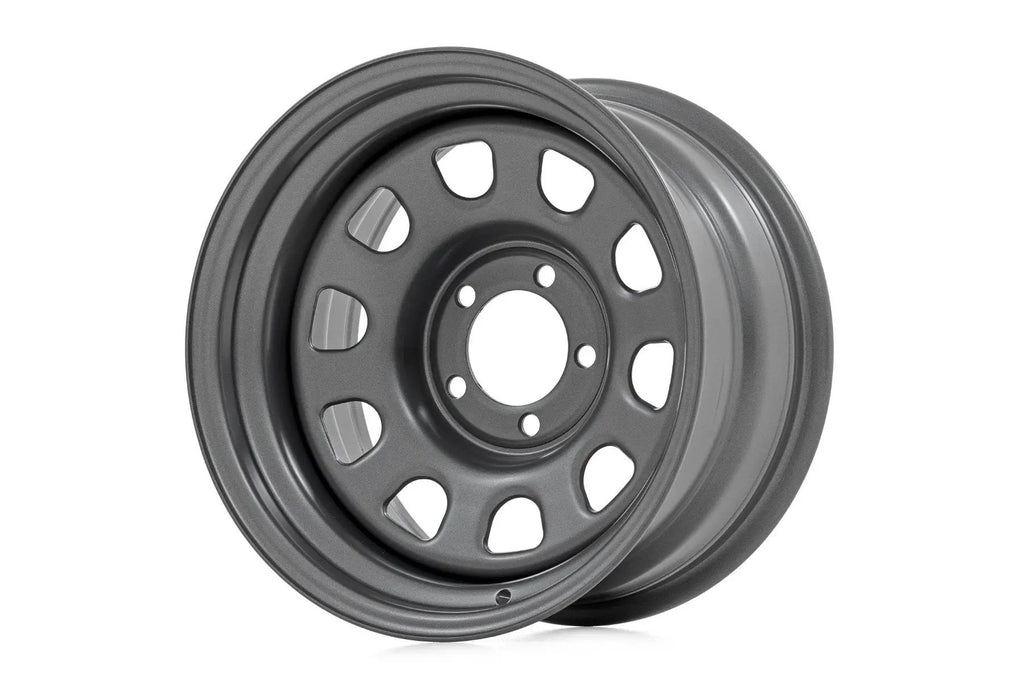 Steel Wheel | Gray | 17x9 | 5x5 | 3.30 Bore | -12 by Rough Country