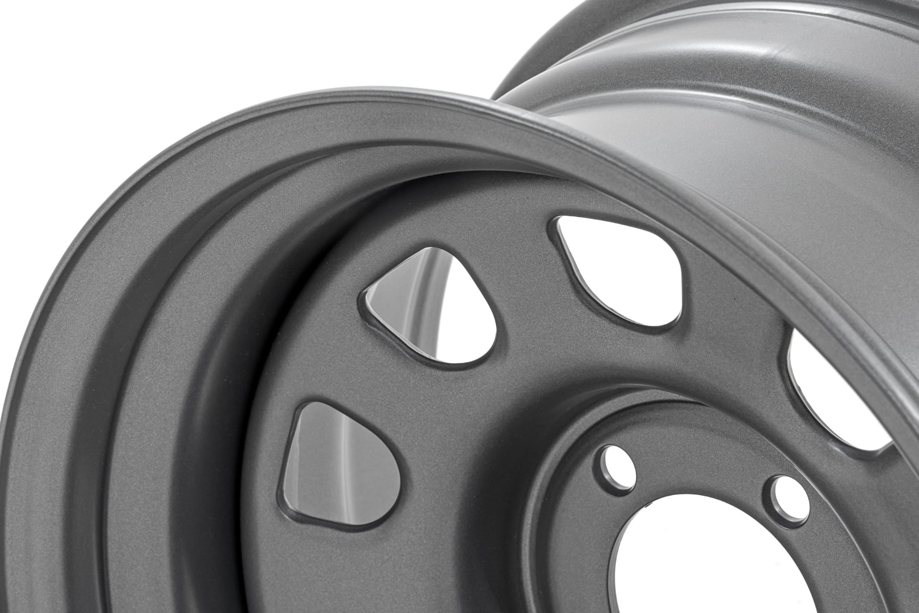 Steel Wheel | Gray | 16x8 | 6x5.5 | 4.25 Bore | -12 by Rough Country