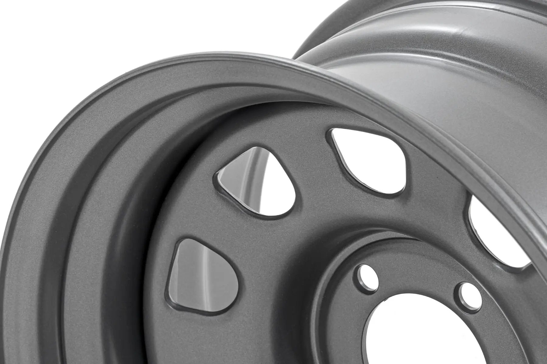 Steel Wheel | Gray | 16x8 | 6x5.5 | 4.25 Bore | -12 by Rough Country