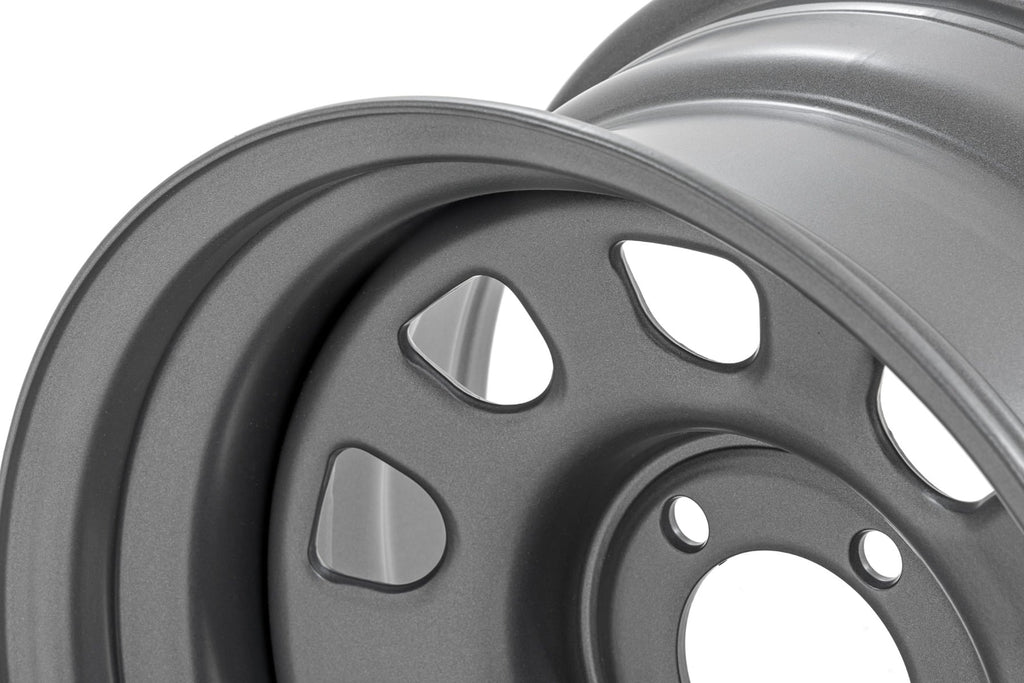 Steel Wheel | Gray | 16x8 | 6x5.5 | 4.25 Bore | -12 by Rough Country