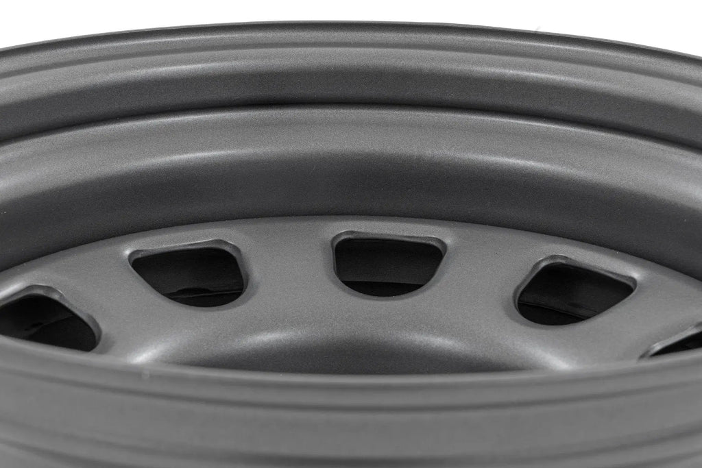 Steel Wheel | Gray | 17x9 | 5x5 | 3.30 Bore | -12 by Rough Country
